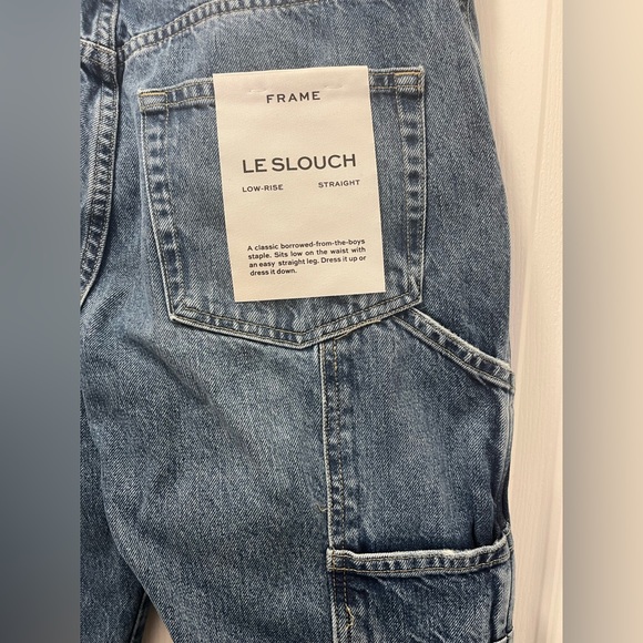 Frame Denim Womens  Le Pixie Slouch Waterfalls Jean - Picture 6 of 6